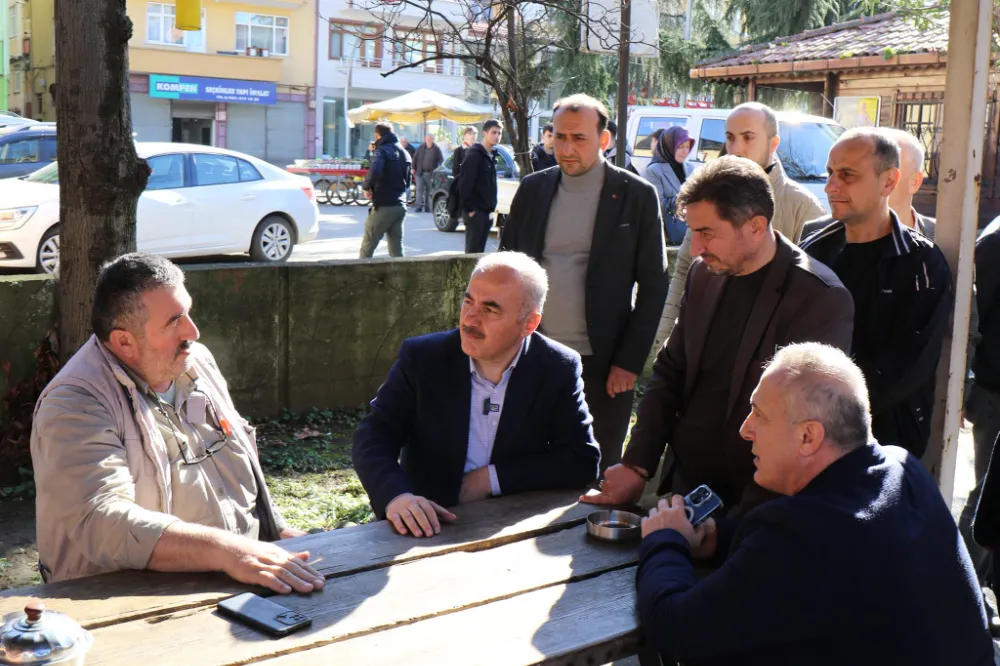 Rize Belediye Başkanı Rahmi Metin, Seçim Çalışmalarına Devam Ediyor