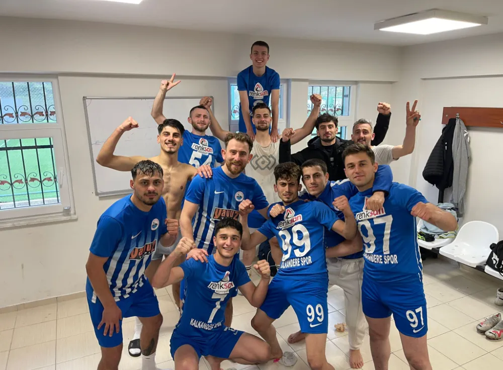 Süper Amatör Ligi 21.Hafta Kendirli Belediyespor-0 Kalkanderespor-2