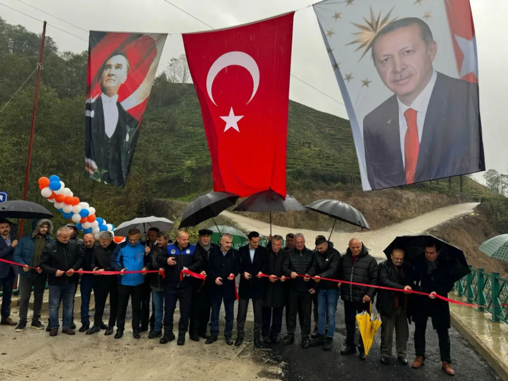 Üç Köyü Birleştiren Köprü Hizmete Girdi 