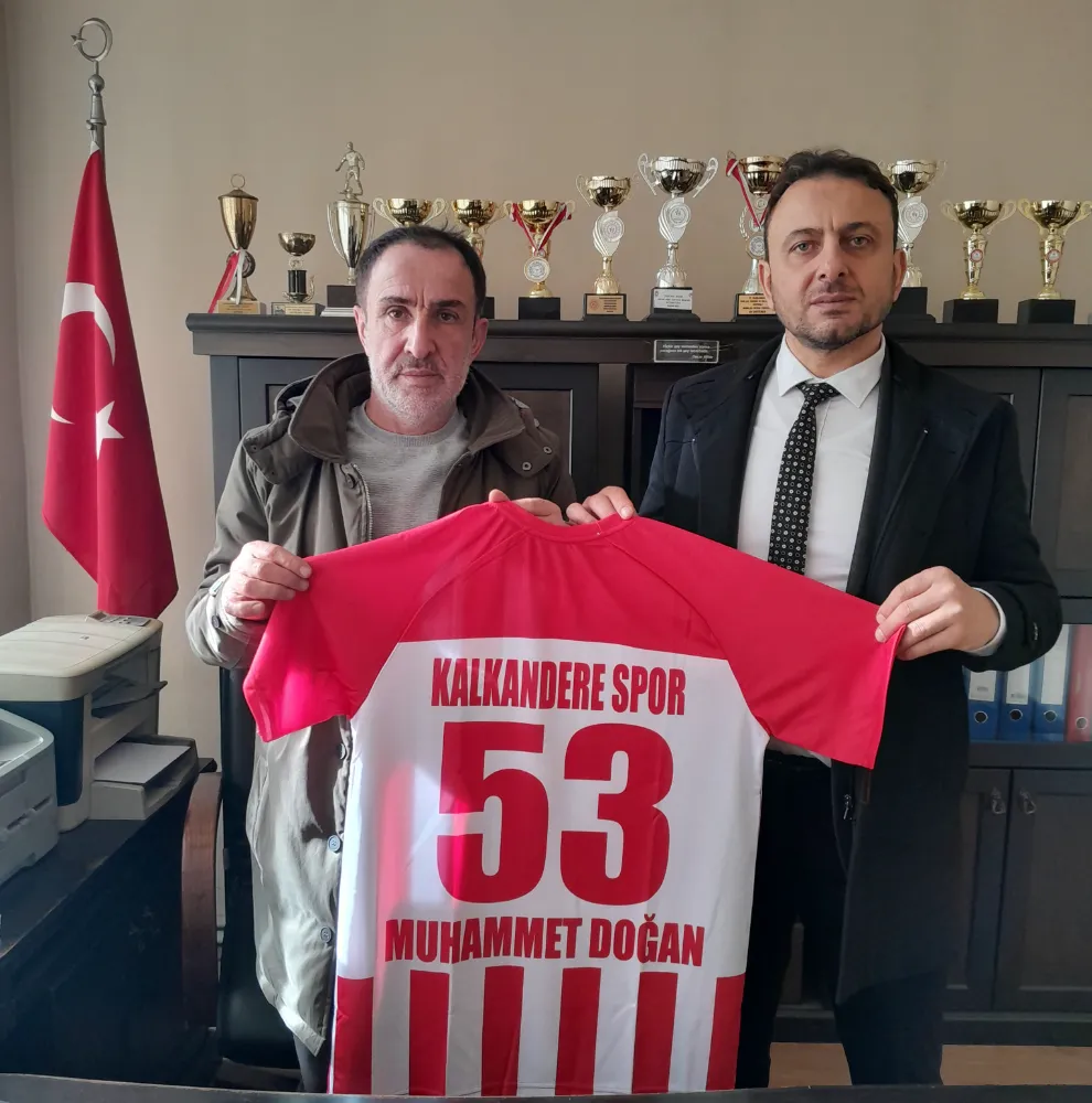 KALKANDERE İLÇE SPOR MÜDÜRÜ MUHAMMET DOĞAN KALKANDERESPOR