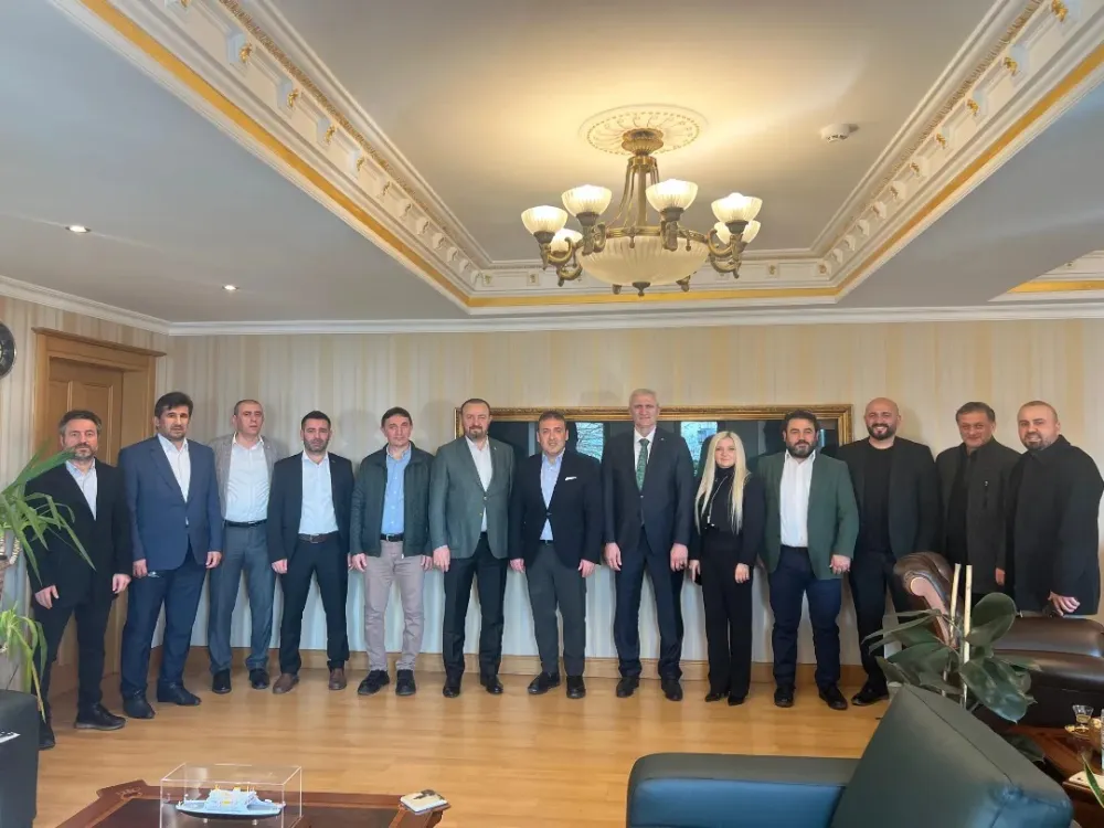 RİDEF Genel Başkanı Hasan BAŞÇA ve Yönetimi,  Beykoz Kaymakamı Faik Oktay SÖZER