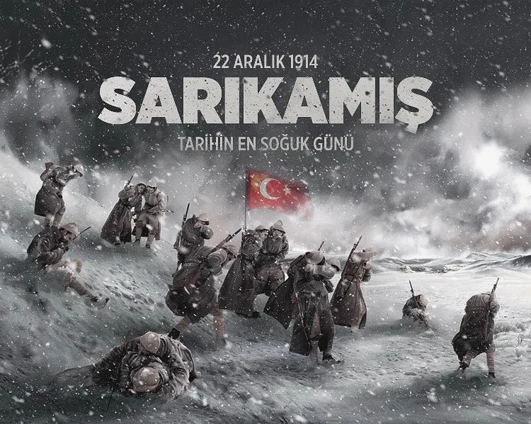 Sarıkamış Harekatı’nda İstiklal ve İstikbalimiz Uğruna Canlarını Feda Eden Şehitlerimizi Rahmet,Minnet ve Saygıyla Anıyoruz.