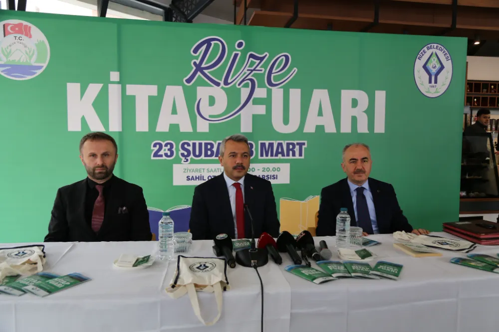 RİZE KİTAP FUARI 23 ŞUBAT’TA BAŞLIYOR