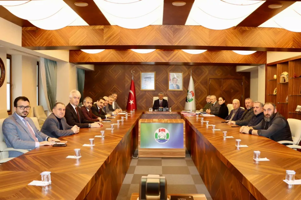 Sosyal Yardımlaşma ve Dayanışma Vakfı Mütevelli Heyet Toplantısı Yapıldı
