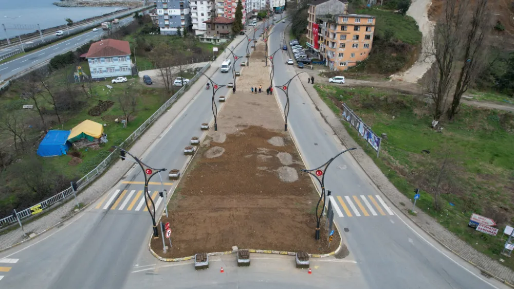 Çayeli Belediyesi Kavşak Çalışmaları Sona Yaklaşıyor