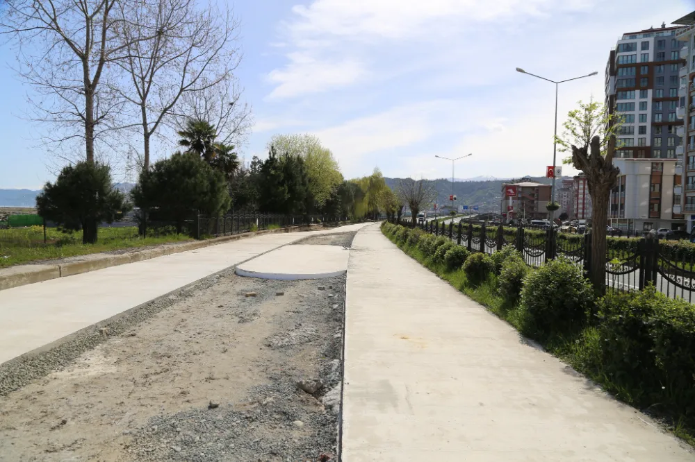 Rahmi Metin; Sahil Bisiklet ve Yürüyüş Yolunda İncelemelerde Bulundu