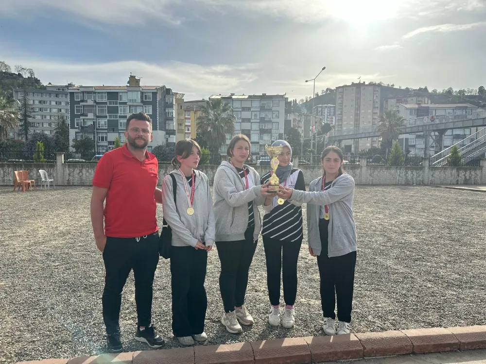 Rize Yıldız Bayanlar Bocce İl 1.si KALKANDERE