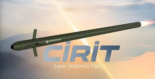 Ordumuzun İlk Milli Lazer Güdümlü Füzesi  CİRİT