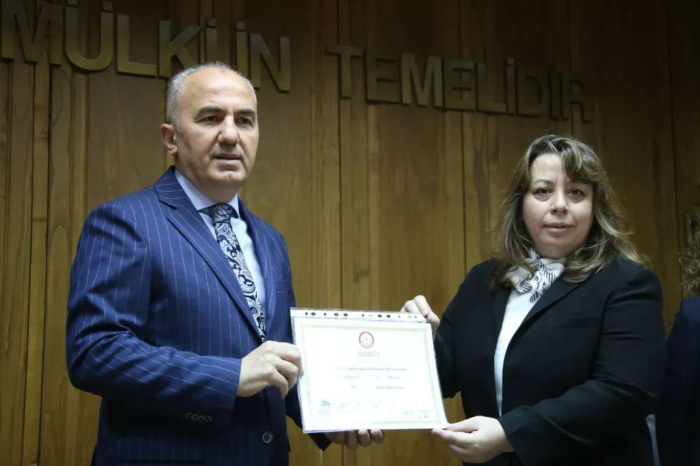 BELEDİYE BAŞKANI RAHMİ METİN, YENİDEN GÖREV BAŞINDA