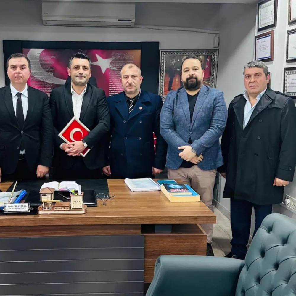 Rize MHP İl Başkanımız Sayın İhsan Alkan ve Kalkandere İlçe Başkanımız Sayın Veysel Gökyıldız, Aydın Mertayak
