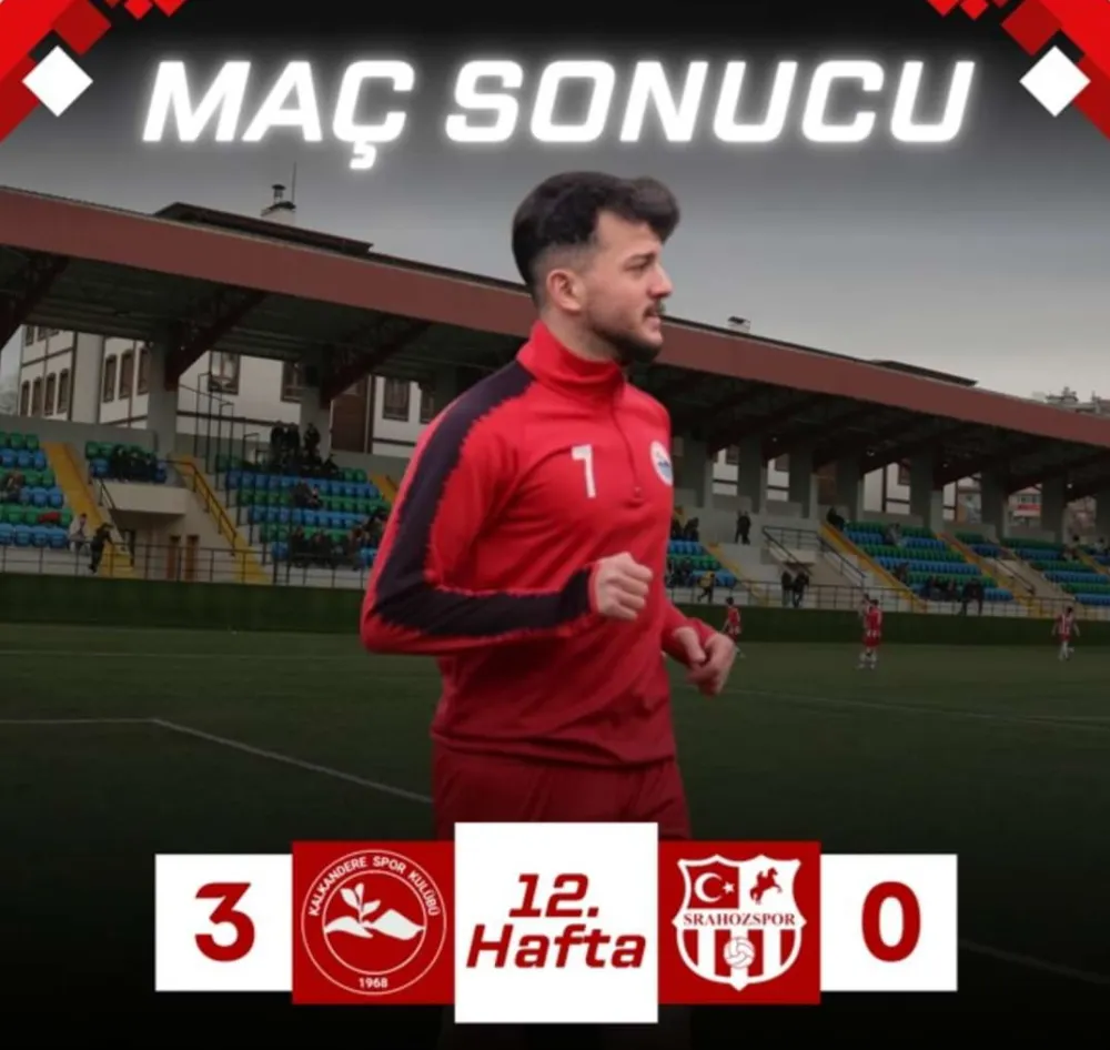 Kalkanderespor 3 Golle Güldü