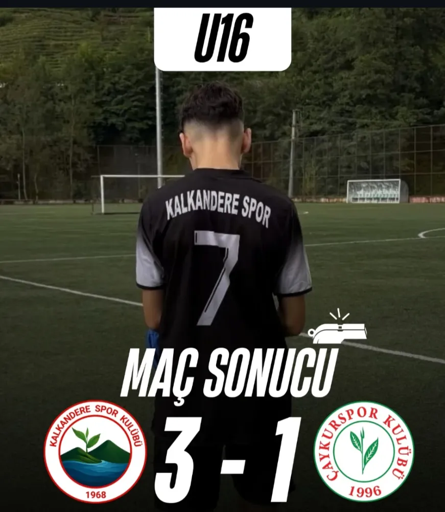Kalkanderespor U-16 Ligine Galibiyetle Başladı