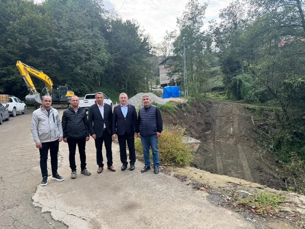  Aşağı Tatlısu ( pasalet ) ve OSB Bağlantı Yolunda Yol Genişletme Çalışmalarına Başlandı