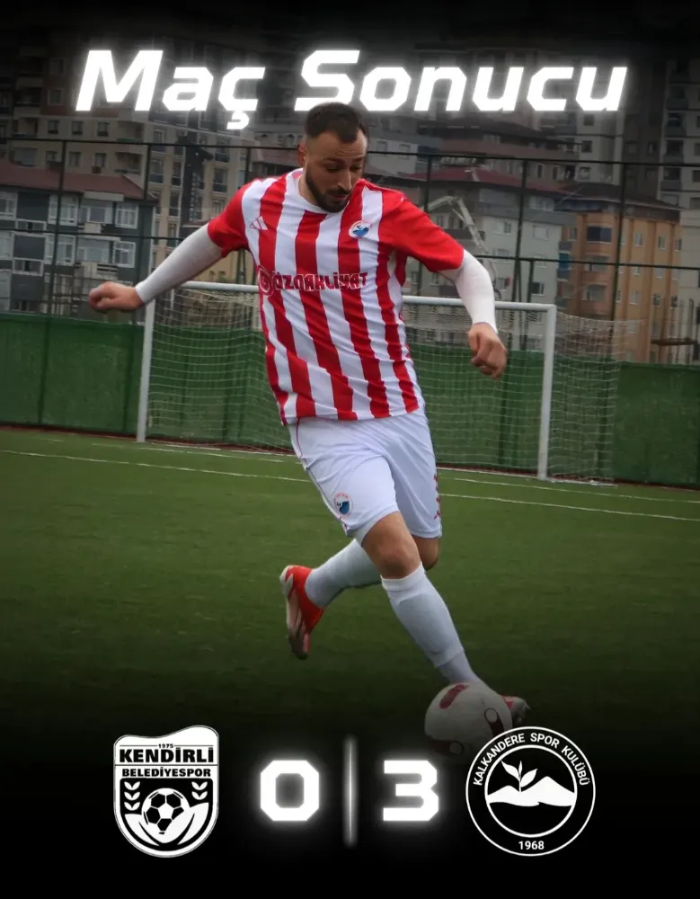 Kalkanderespor Kendirli Belediyespor Deplasmanında 3 Puanı 3 Golle Aldı