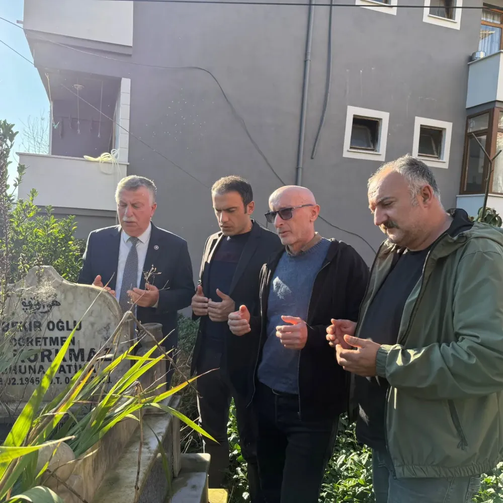  Kalkandere Öğretmenler Kulübü; Ebediyete İrtihal Eden Öğretmenlerimize Kabristan Ziyareti Yapıldı