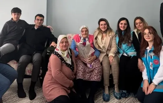 Kalkandere Kaymakamı Dincel, Değerli Büyüğümüz Name Akgün’ü Ziyaret Etti