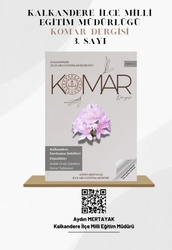  Komar Dergisi 3. Sayı okurlarıyla buluşuyor..
