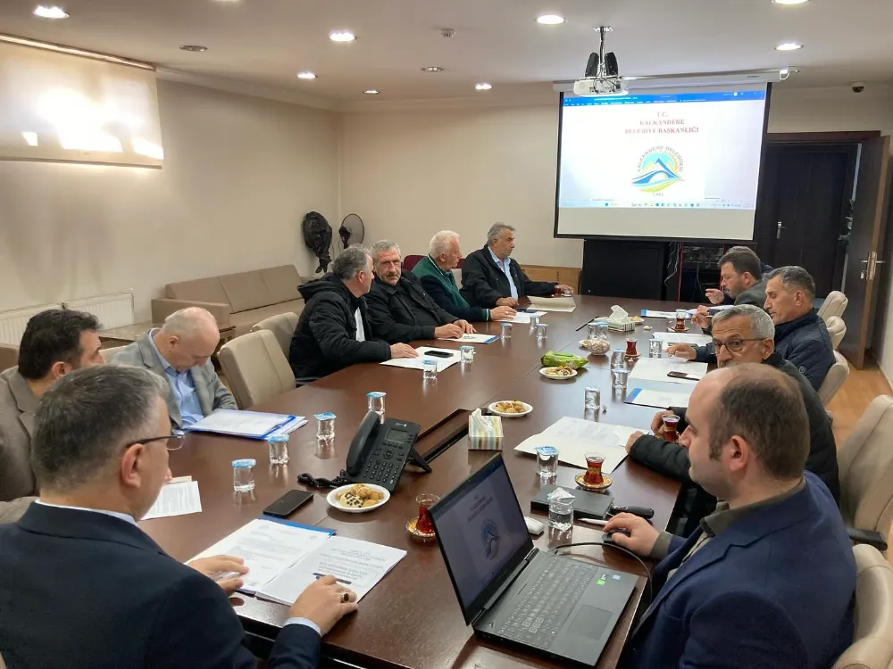 Kalkandere Belediyesi Nisan Ayı Meclisi Toplantısını Gerçekleştirdi