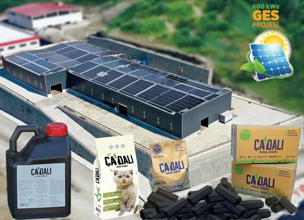 RİZE BELEDİYESİ ÇAY LİFİNDEN MANGAL KÖMÜRÜ VE ENERJİ ÜRETİM TESİSİ’NE ÖDÜL
