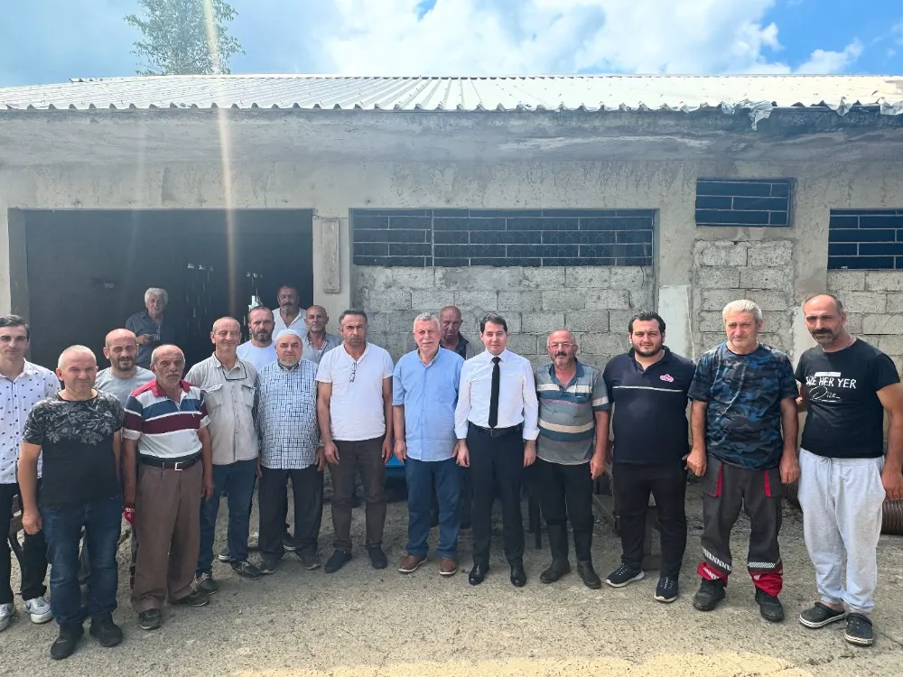 KATRANCIOĞLU, Ünalan Köyünü Ziyaret Ederek Vatandaşlarla Bir Araya Geldi
