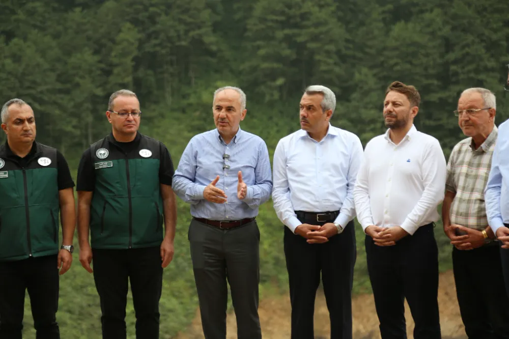 ANDON İÇME SUYU GÖLET PROJESİNDE ÇALIŞMALAR DEVAM EDİYOR