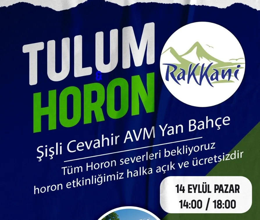 Şişli Cevahir AVM’nin yanında, doğanın yeşili ve horonun coşkusuyla buluşmaya davetlisiniz!  