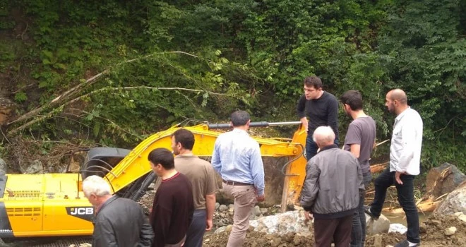Kalkandere Kaymakamı Esendere Köyünde
