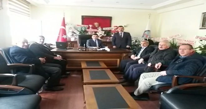 Kalkandere Muhtarlar Derneği Kaymakam Ziyareti