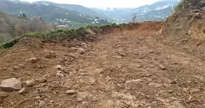 Kalkandere Yokuşlu Köyü Yeni Yol Çalışması
